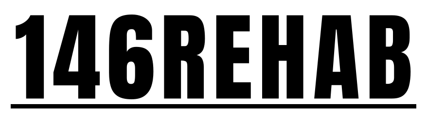 Black logo with line on white